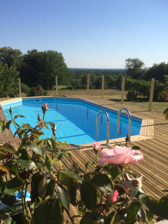 Les Petits Chenes Bed & Breakfast La Pellerine  Bagian luar foto